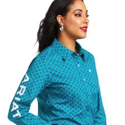 Ariat Team Kirby Stretch Shirt -Ariat S22 WMS WEST 10039455 detail02