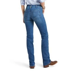 Ariat R.E.A.L. Mid Rise Arrow Fit Catherine Straight Leg -Ariat S22 WMS WEST 10039605 back