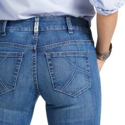 Ariat R.E.A.L. Mid Rise Arrow Fit Catherine Straight Leg -Ariat S22 WMS WEST 10039605 detail02