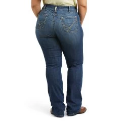 Ariat R.E.A.L. Mid Rise Arrow Fit Virginia Boot Cut 13 Ariat R.E.A.L. Mid Rise Arrow Fit Virginia Boot Cut -Ariat S22 WMS WEST 10039606 back plus