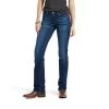 Ariat R.E.A.L. Mid Rise Candace Straight Leg -Ariat S22 WMS WEST 10039608 front