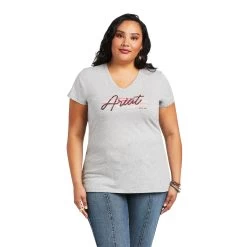 Ariat REAL Logo Script Classic Fit Tee