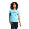 Ariat REAL Logo Script Classic Fit Tee