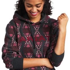 Ariat REAL Diamondback Printed Sweatshirt -Ariat S22 WMS WEST 10039842 detail01