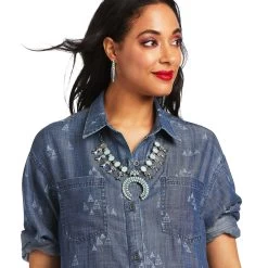 Ariat Camp Dress -Ariat S22 WMS WEST 10039850 detail01