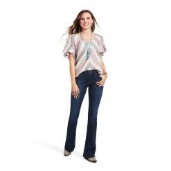 Ariat R And R Shirt -Ariat S22 WMS WEST 10039854 full