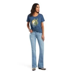 Ariat Cactus Peace Tee 7 Ariat Cactus Peace Tee -Ariat S22 WMS WEST 10040957 full