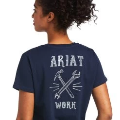 Ariat Rebar Cotton Strong Wrench Graphic T-Shirt 7 Ariat Rebar Cotton Strong Wrench Graphic T-Shirt -Ariat S22 WMS WORK 10039159 detail01