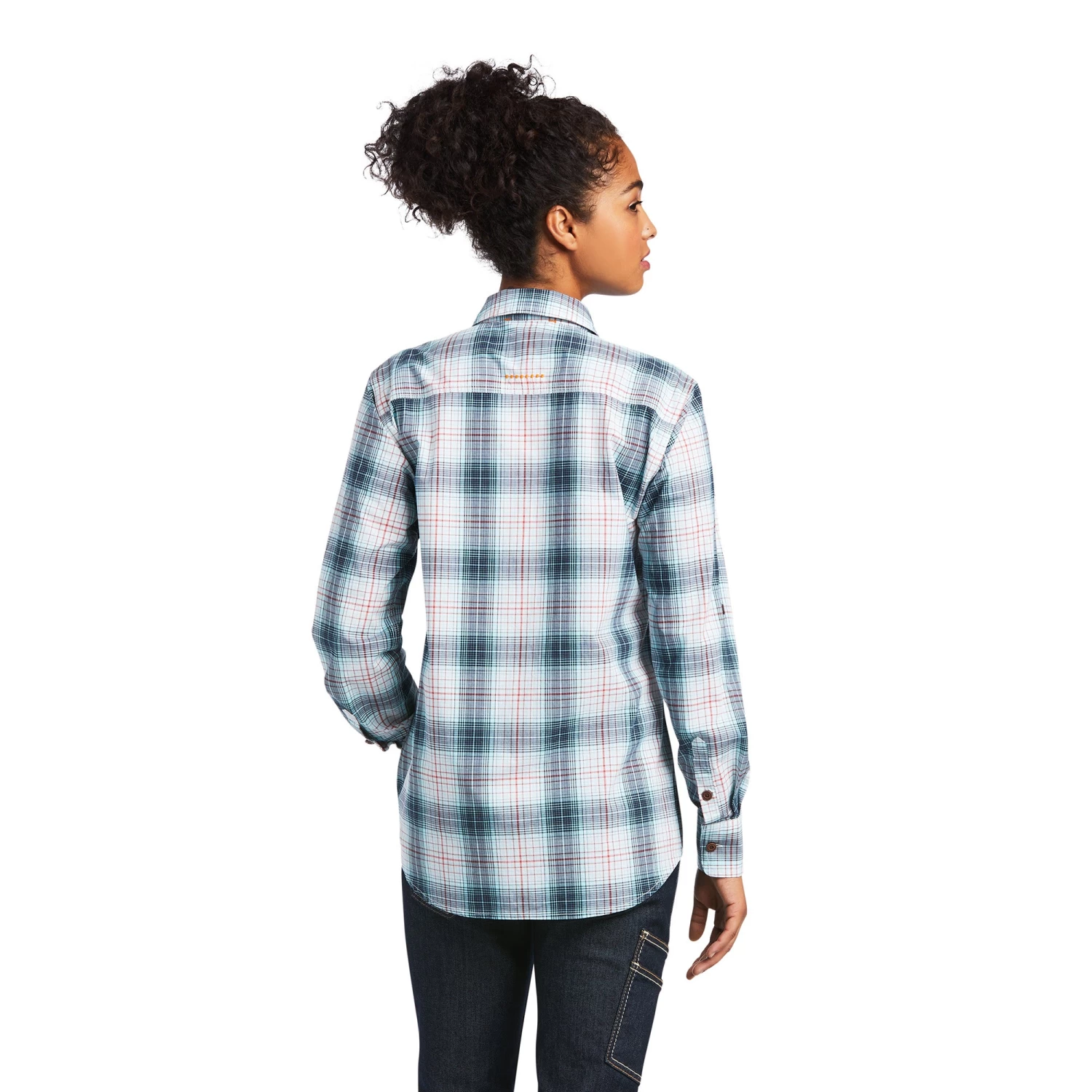 Ariat Rebar Made Tough Durastretch Work Shirt 5 Ariat Rebar Made Tough Durastretch Work Shirt - Image 3