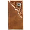 Rodeo Wallet - Basket Weave Overlay