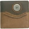 Bi-Fold Wallet - Two Toned Accents 2 Bi-Fold Wallet - Two Toned Accents -Ariat WLT2101A
