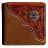 Bi-Fold Wallet Tooled Overlay -Ariat WLT2112A