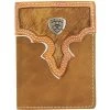 Tri-Fold Wallet - Two Toned Hair On